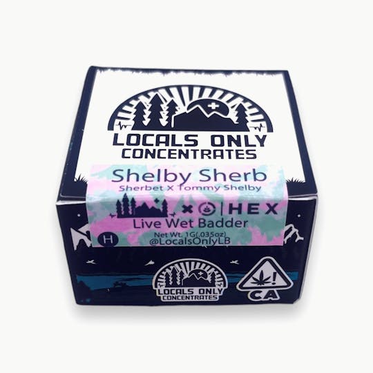 Locals Only Concentrates - Shelby Sherb Live Wet Badder - 1