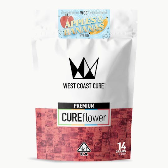 West Coast Cure - Apples & Bananas - 14G Premium Flower - 1