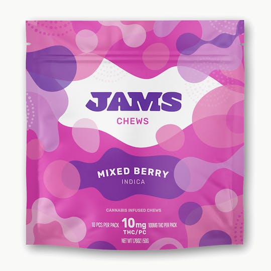 JAMS Florida - Chews - Mixed Berry 100mg - 1