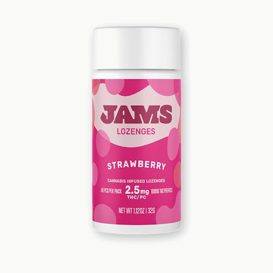 JAMS Florida - Lozenges - Strawberry 100mg - 1