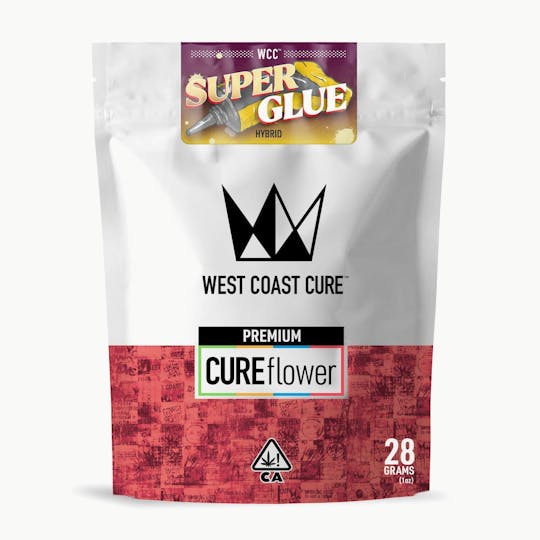 West Coast Cure - Super Glue - 28G Premium Flower - 1