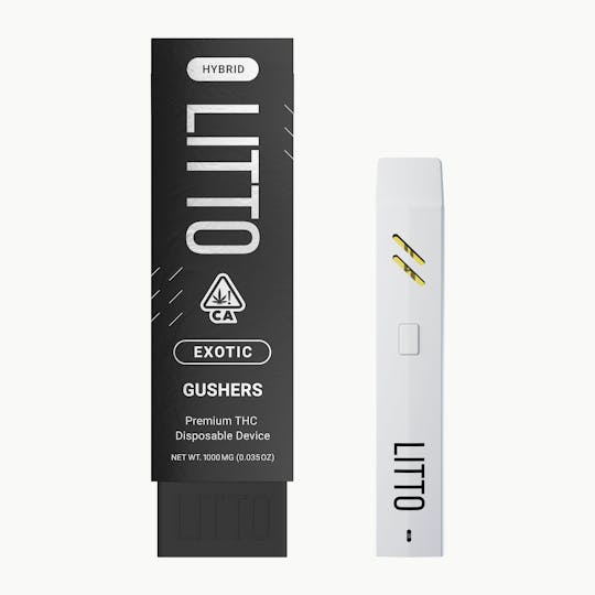 LITTO - LITTO - Exotic Gushers - Premium All-In-One THC Vape Pen - 1G - 1