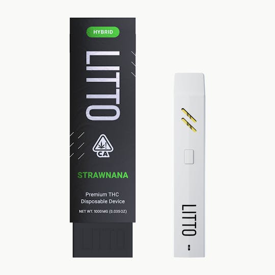 LITTO - LITTO - Strawnana - Premium All-In-One Vape Pen - 1G - 1