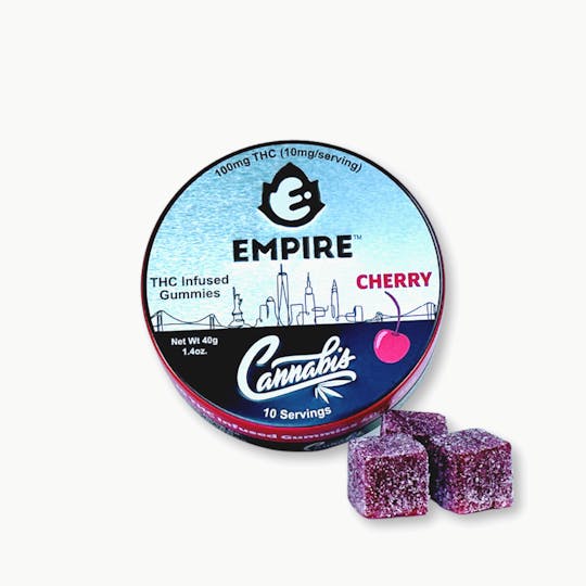 Empire Hemp Co - Cherry Gummies 10mg THC 10 pack - 1