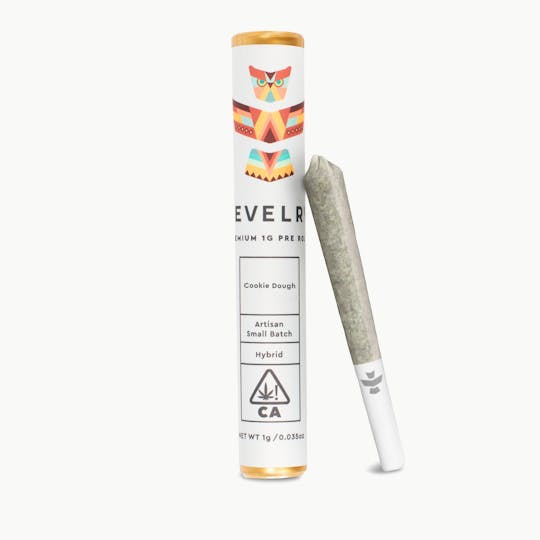 Revelry Herb Co - Cookie Dough - Hybrid - Pre Roll Single (1g) - 1