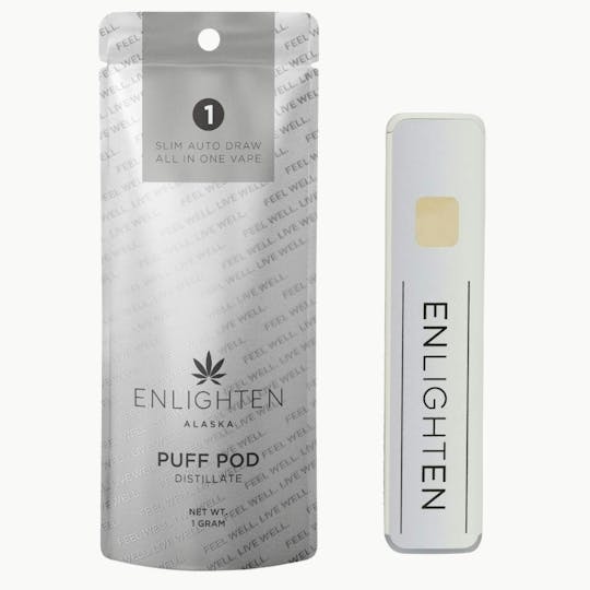 Enlighten - Banana Runtz Distillate Puff Pod - 1g - 1