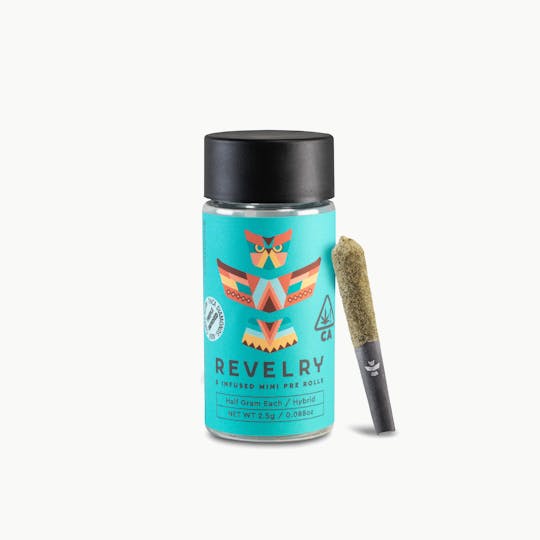 Revelry Herb Co - Tropic Paradise - Hybrid - Infused Pre Roll 5pk (2.5g) - 1
