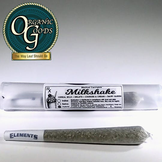 Organic Goods - Organic Goods Pre-Roll Milk Shake 1 G - 1