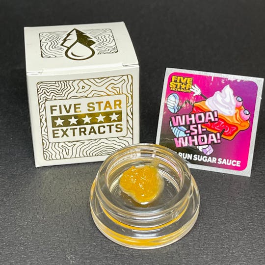 True North Collective MI - Five Star Extracts: Whoa-Si-Whoa - 1 Gram Nug Run Sugar Sauce - 1