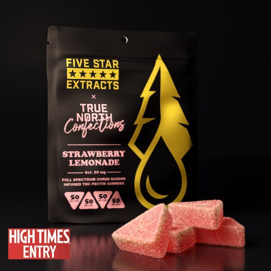 True North Collective MI - *NEW* Five Star x True North: Strawberry Lemonade Gummies 200mg - 1