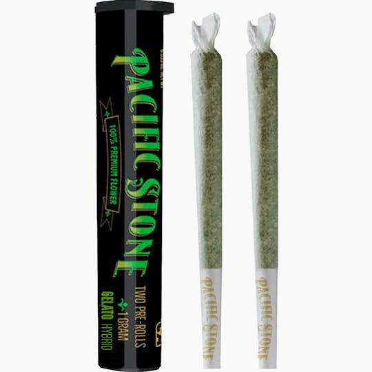 Pacific Stone - Gelato Hybrid Pre-Rolls 2pk (1g) - 1