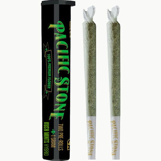 Pacific Stone - Kush Mints Hybrid Pre-Rolls 2pk (1g) - 1
