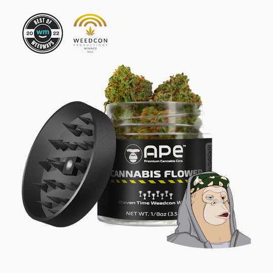 APE Premium Cannabis Corp - GARLIC BREATH (Indica) — 3.54g Premium Flower - 1