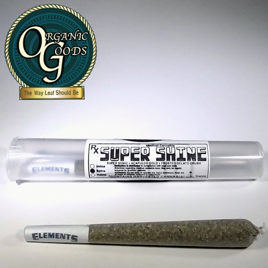 Organic Goods - Organic Goods Pre-Roll Super Shine 1 G - 1