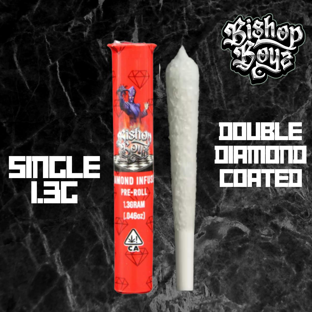 Bishop Boyz Taro Double Diamond Infused 1.3g Preroll