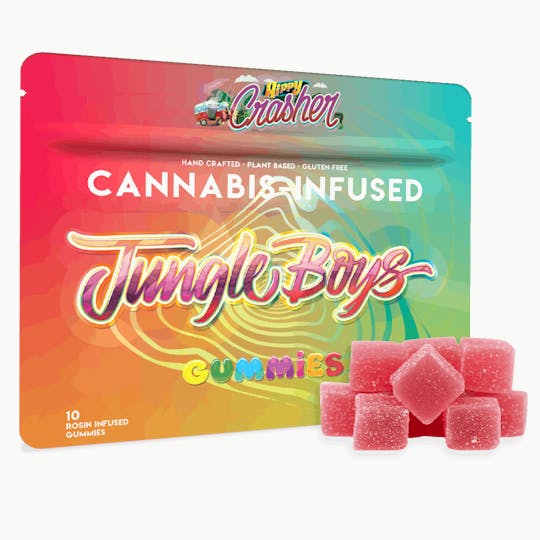 Jungle Boys - Jungle Boys | Hippy Crasher (Watermelon Acai) - 100mg Rosin Gummies - 1