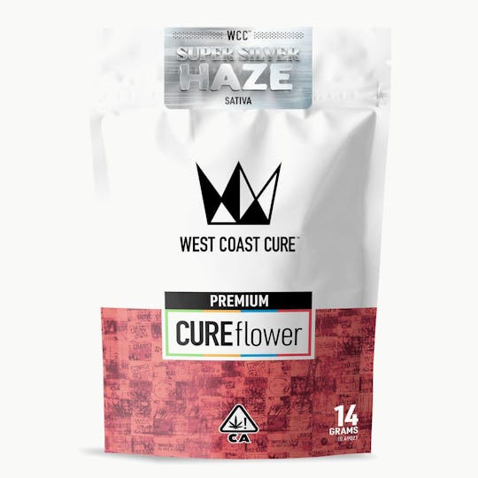 West Coast Cure - Super Silver Haze - 14G Premium Flower - 1