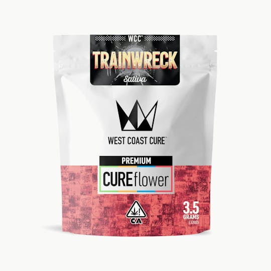 West Coast Cure - Trainwreck - 3.5G Premium Flower - 1