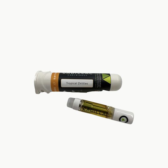 Indico - Tropical Zkittlez 1g Distillate Cartridge - Cadillac Cartridges - 1