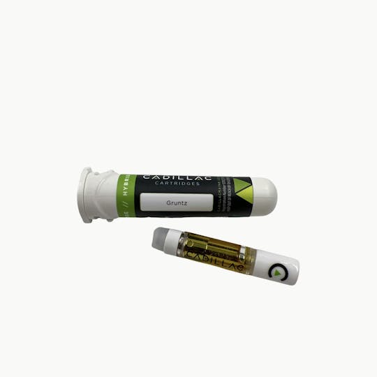 Indico - Gruntz 1g Distillate Cartridge - Cadillac Cartridges - 1