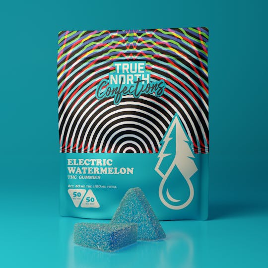True North Collective MI - *NEW* True North Collective: Electric Watermelon Gummies 100mg - 1