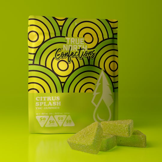 True North Collective MI - *NEW* True North Collective: Citrus Splash Gummies 200mg - 1