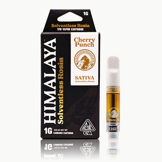 HIMALAYA - Cherry Punch (Solventless Rosin) Cartridge - 1G - 1