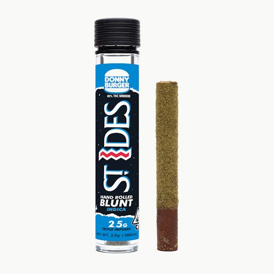 ST IDES - 2.5g Hand Rolled Infused Indica Blunt - Donny Burger - 1