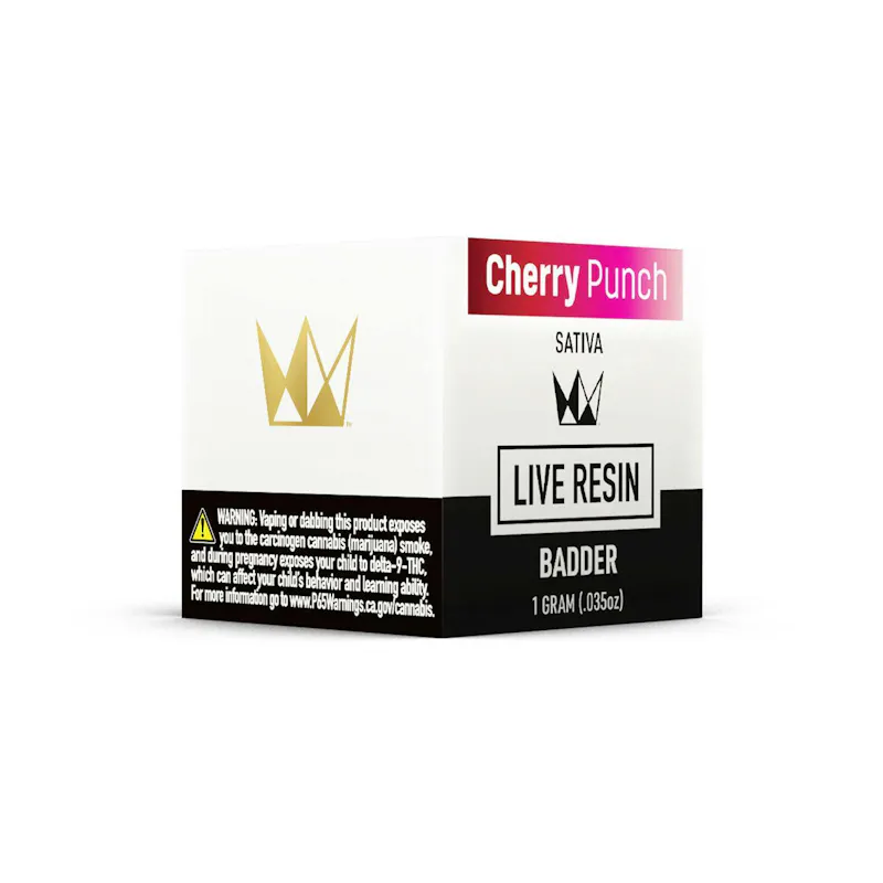 West Coast Cure Cherry Punch Live Resin Badder