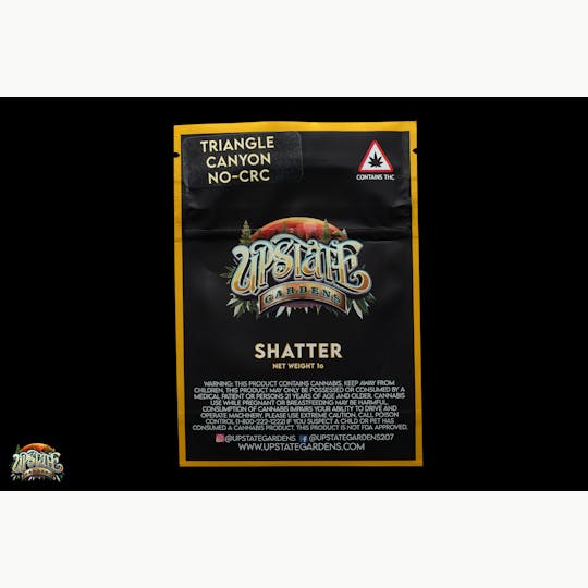 Upstate Gardens - Shatter: 1g - Triangle Canyon - NO-CRC - 1
