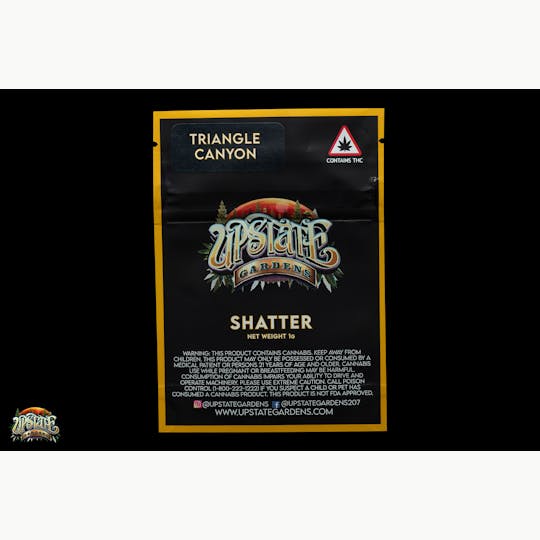 Upstate Gardens - Shatter: 1g - Triangle Canyon - CRC - 1