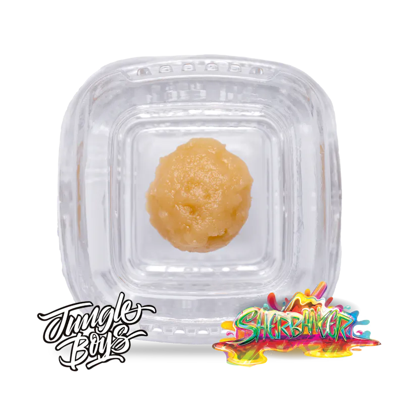 Jungle Boys Sherbanger - 1g Full Spectrum Live Rosin Batter concentrate