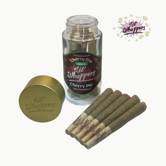 Farmers Reserve - Lil whappers infused prerolls cherry pie pack of 5 - 1
