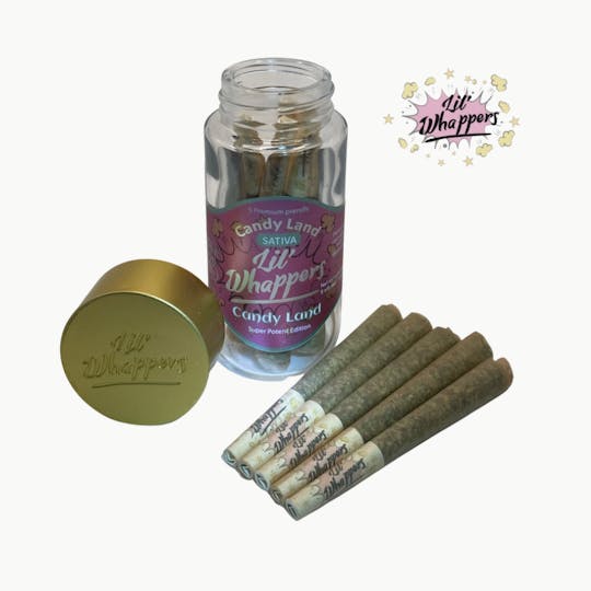 Farmers Reserve - Lil Whappers infused prerolls Candyland pack of 5 - 1