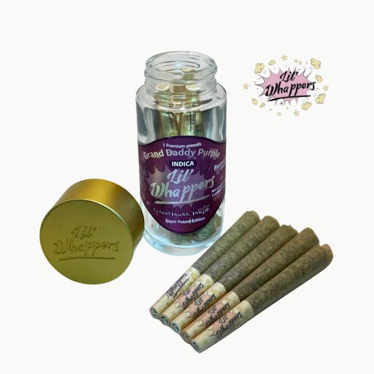Farmers Reserve - Lil Whappers infused prerolls Granddaddy Purple - 1