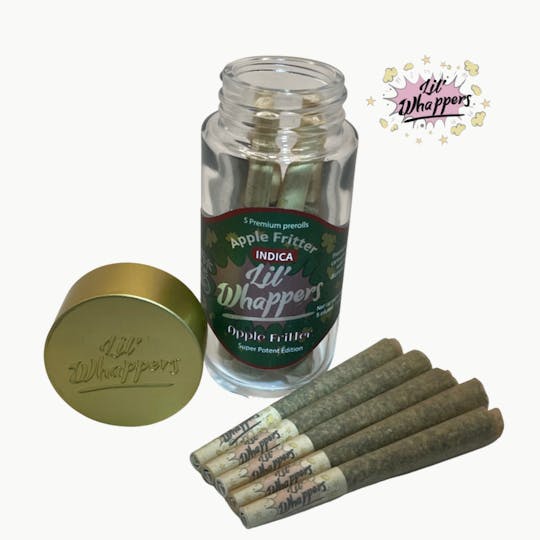 Farmers Reserve - Lil Whapper infused prerolls Apple Fritter pack of 5 - 1