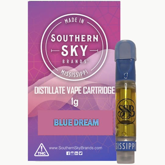 Southern Sky Brands - Blue Dream THC Vape - 1g - 1