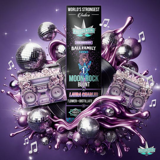 Presidential - Presidential Moon Rock Blunt - Laura Charles (1.5g) - 1