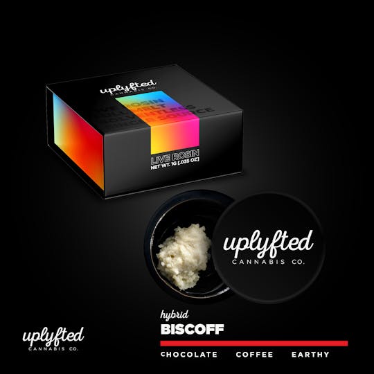 Uplyfted Cannabis Co - Live Rosin 90u - Biscoff - 1