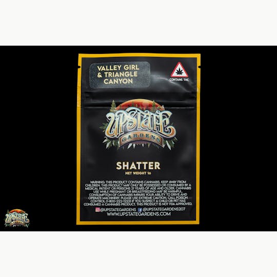 Upstate Gardens - Shatter: 1g - Valley Girl & Triangle Canyon - CRC - 1