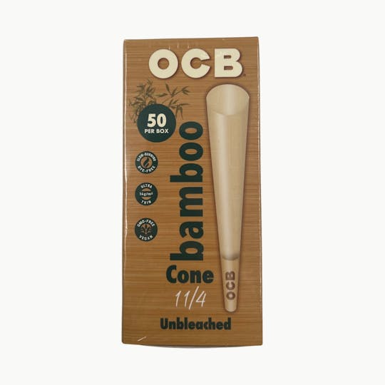 Indico - OCB Unbleached Bamboo Cone Tower 50ct - 1