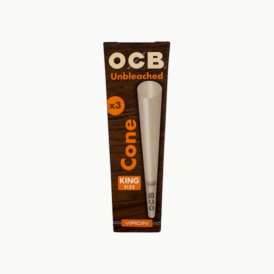 Indico - OCB Unbleached King Cones 3ct - 1