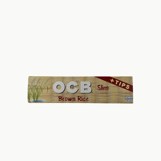 Indico - OCB Slim Brown Rice Papers + Tips - 1