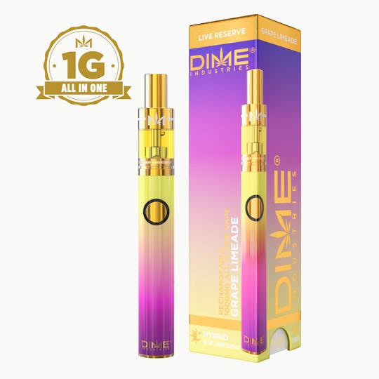 Dime Industries - Grape Limeade Live Reserve 1G All in One Device - 1