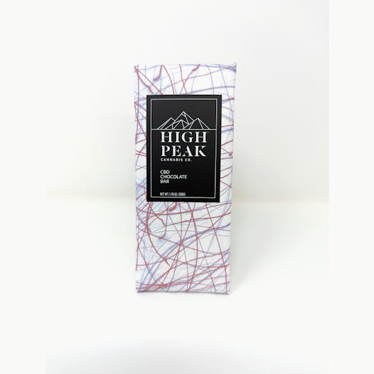 High Peak Cannabis Co. - High Peak Cannabis Co. | 100mg CBD Milk Chocolate Bar - 1