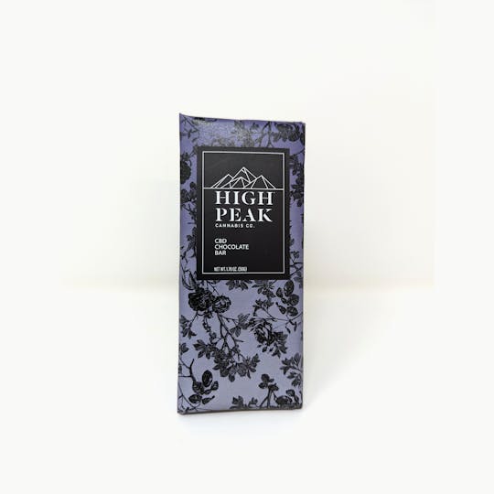 High Peak Cannabis Co. - High Peak Cannabis Co. | 100mg CBD Dark Chocolate Bar - 1