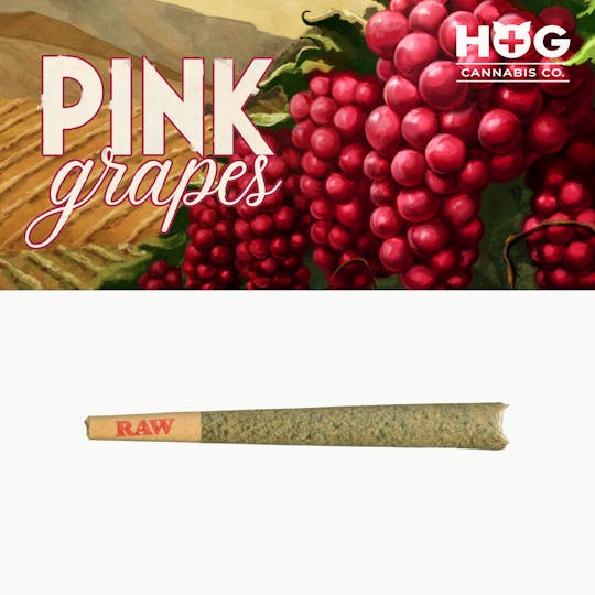 HOG Cannabis Co. - Pink Grapes Pre Roll - 1