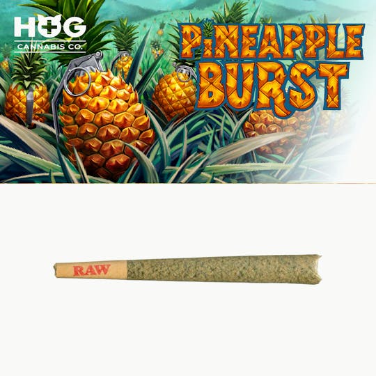 HOG Cannabis Co. - Pineapple Burst Pre Roll - 1