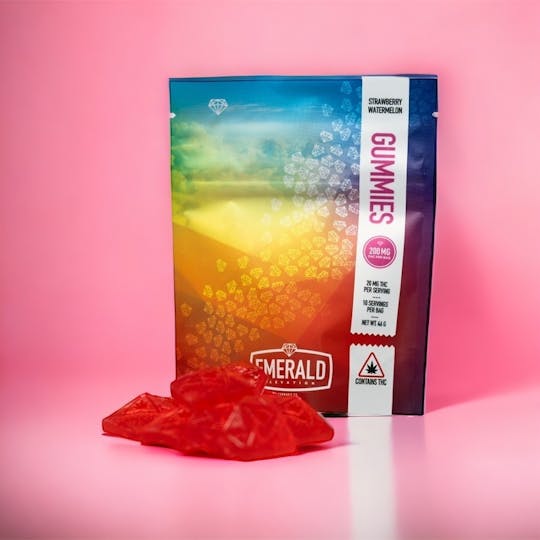 Emerald Elevation Cannabis Co - Strawberry Watermelon Gummies - 1