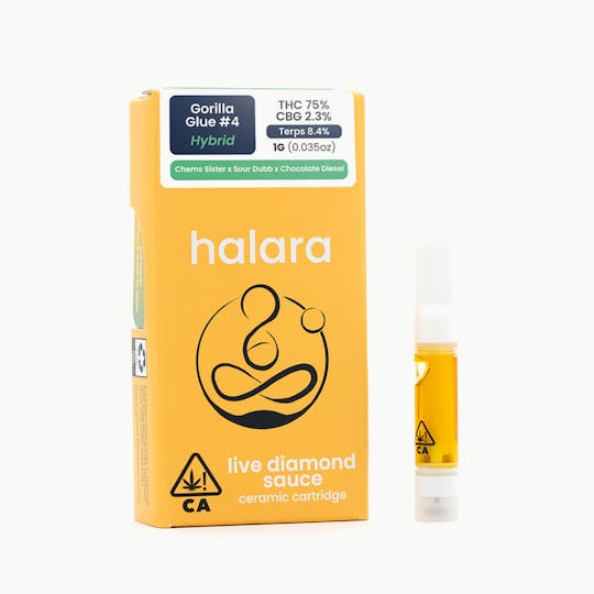 Halara - Live Diamond Sauce - GG4 1G Cartridge - 1
